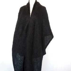 Ann Demeulemeester Mohair Coat/Shawl/ Wrap